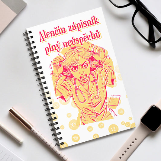 Zápisník pro zdravotní sestru - Zápisník trapasů pro zdravotní sestru