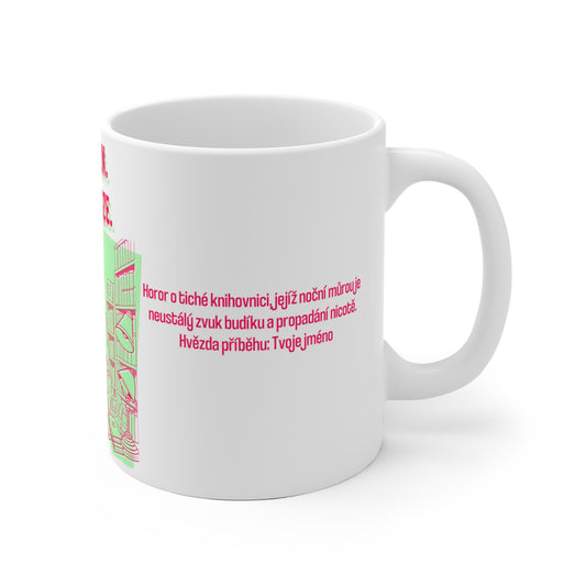 Hrneček pro knihovnici - Knihovnice a její tichý úprk