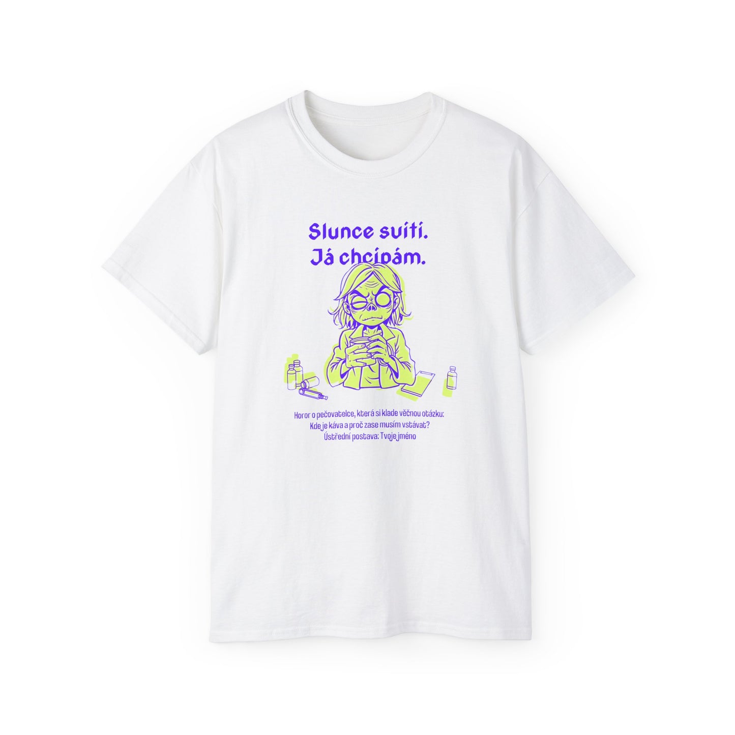 Tričko pro pečovatelku - Ranní Peklo Pečovatelky