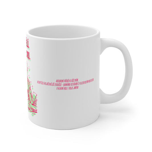 Hrnek pro účetní - Účetní vs. ranní hrůzy