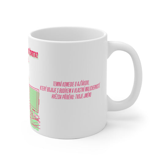 Hrnek pro ajťáka - Ajťákův ranní restart