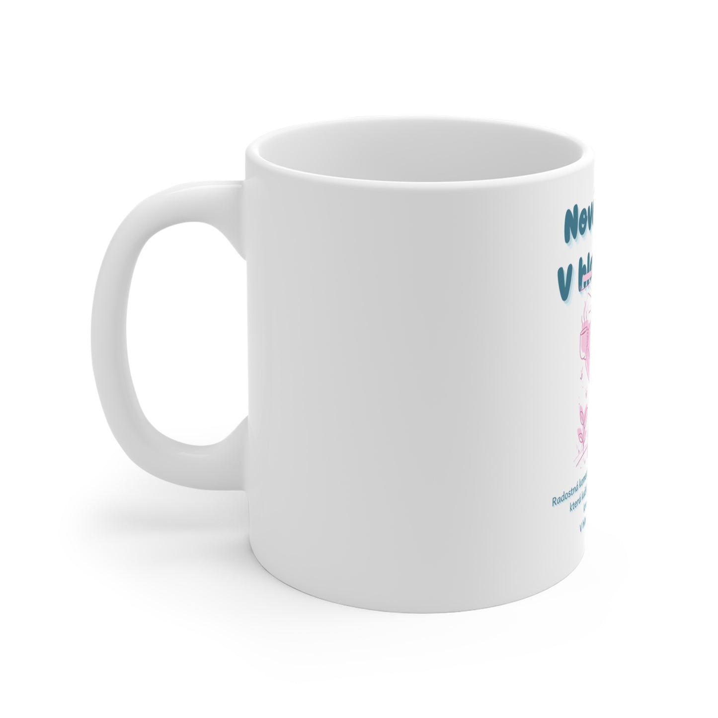 Hrneček pro marketingovou specialistku - Premiéra rána kreativní specialistky: Nové světlo. V hlavě plán.