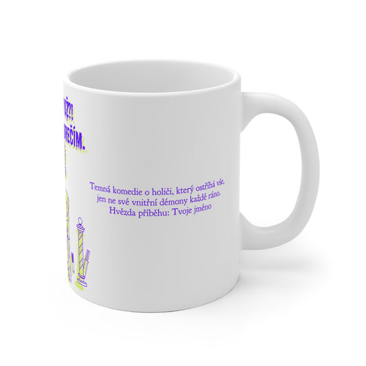 Hrnek pro barbery - Barberovo šílené ráno