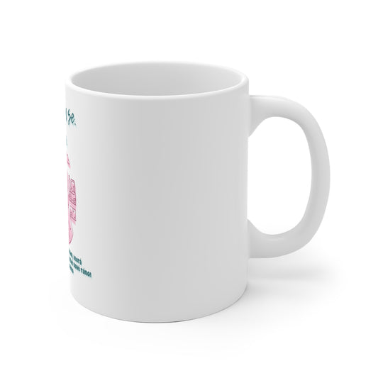 Hrnek pro vedoucího skladu - Rozbřesk vedoucí skladu: Probouzím se. Děkuju.