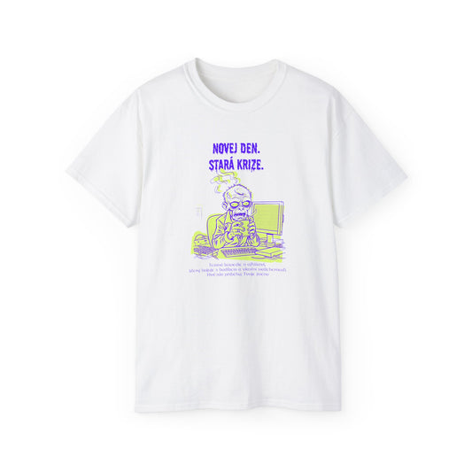 Tričko pro ajťáka - Kód a Existenční Krize