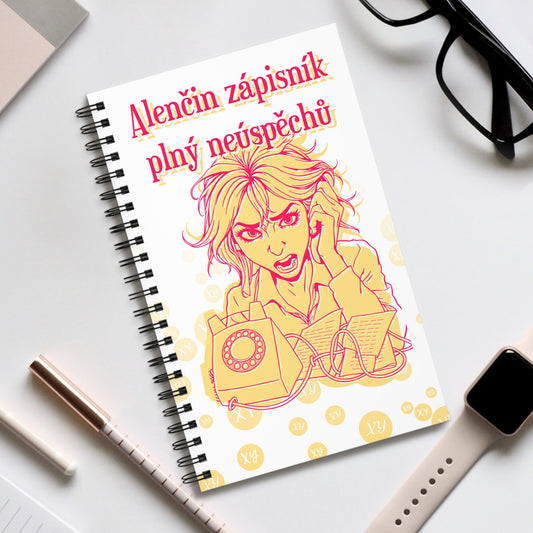 Zápisník pro telefonistku - Zápisník zoufalství pro telefonistku bez slitování