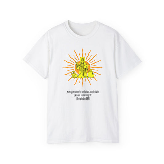 Tričko pro praktického lékaře - Tričko Svatý Lékař - Pravda Především