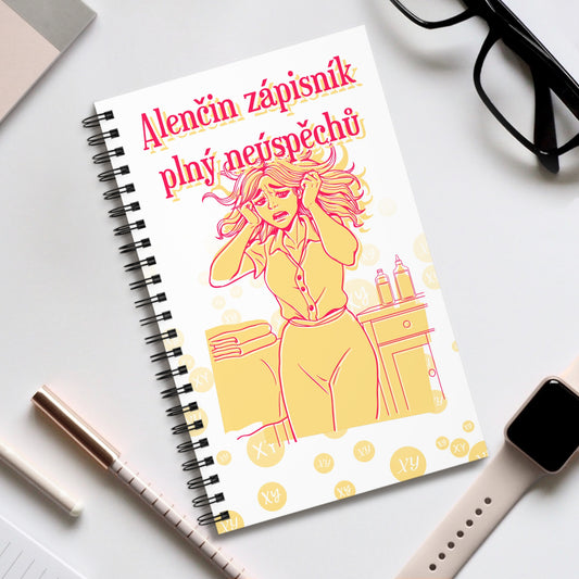 Zápisník pro masérku - Zápisník trapasů pro masérku