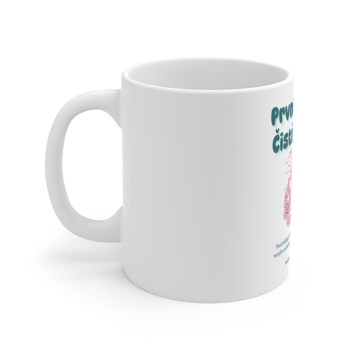 Hrneček pro bioložku - Úsvit bioložky: První doušek. Čistá radost.