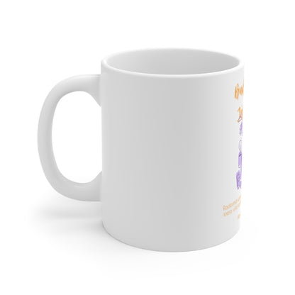 Hrneček pro správkyni sociálních sítí - Úsvit správkyně: Budík zpívá. Já tančím.