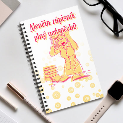 Zápisník pro školitelku - Zápisník nepochopení pro školitelku