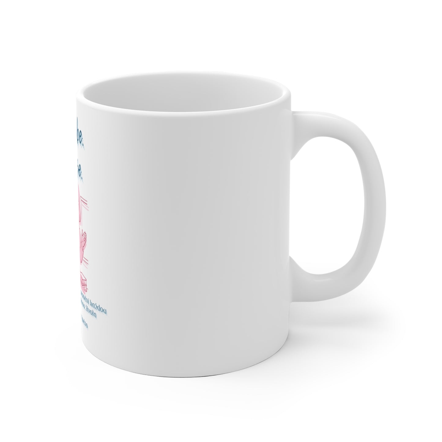 Hrneček pro učitelku střední školy - Premiéra učitelky: Ranní vibe. Ladím se.