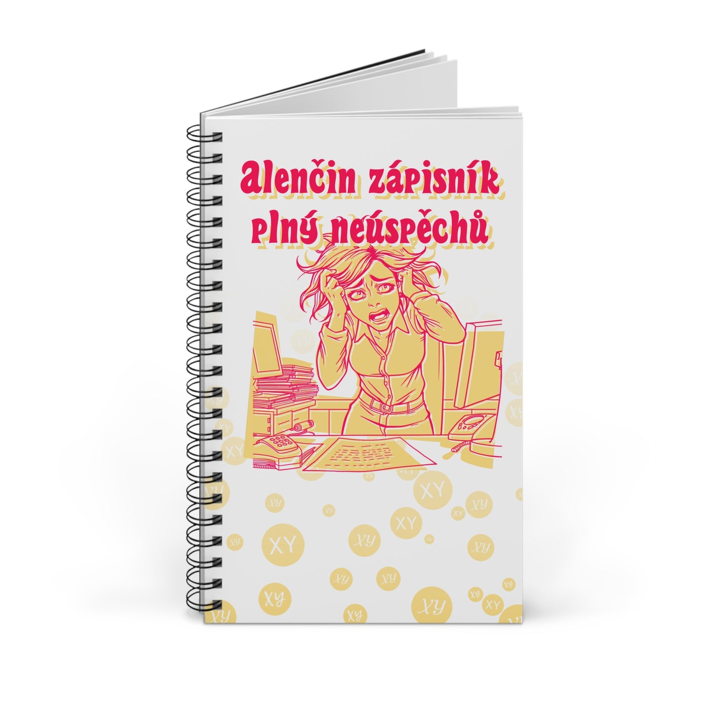 Zápisník pro administrativní pracovnici - Deník přepracovaných a podplacených