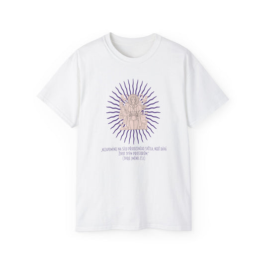 Tričko pro interiérovou designérku - Svatyně Přirozeného Světla