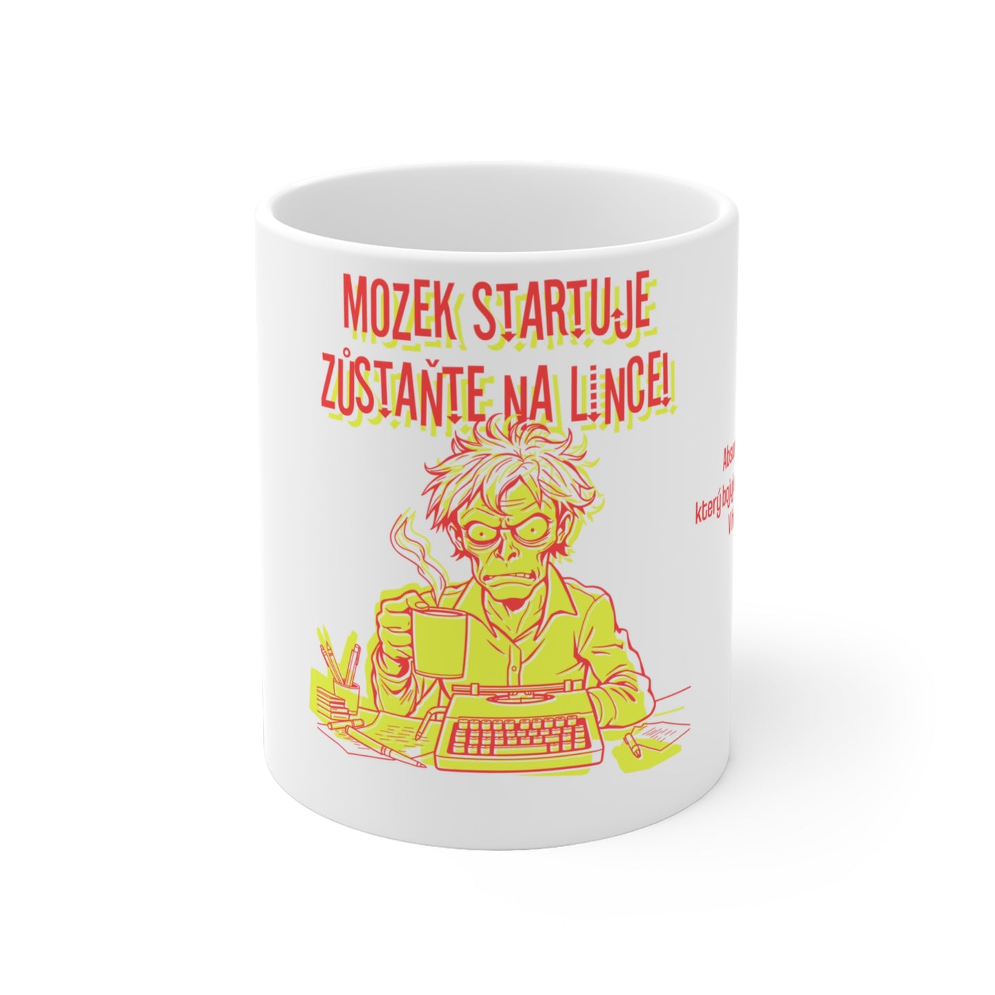 Hrnek pro redaktora - Budík redaktora