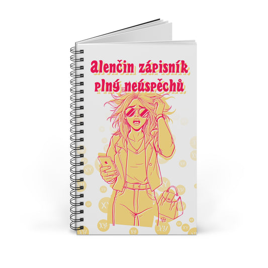 Zápisník pro influencerku - Deník životních trapasů influencerky