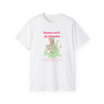 Tričko pro instalatéra - Instalatérské Existenciální Tričko