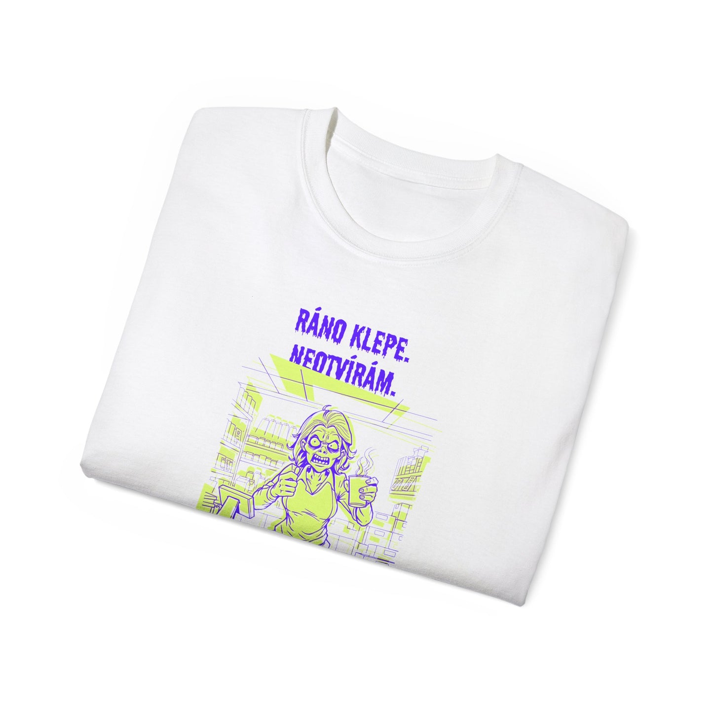 Tričko pro vedoucího prodejny - Sarkastické ranní dilema