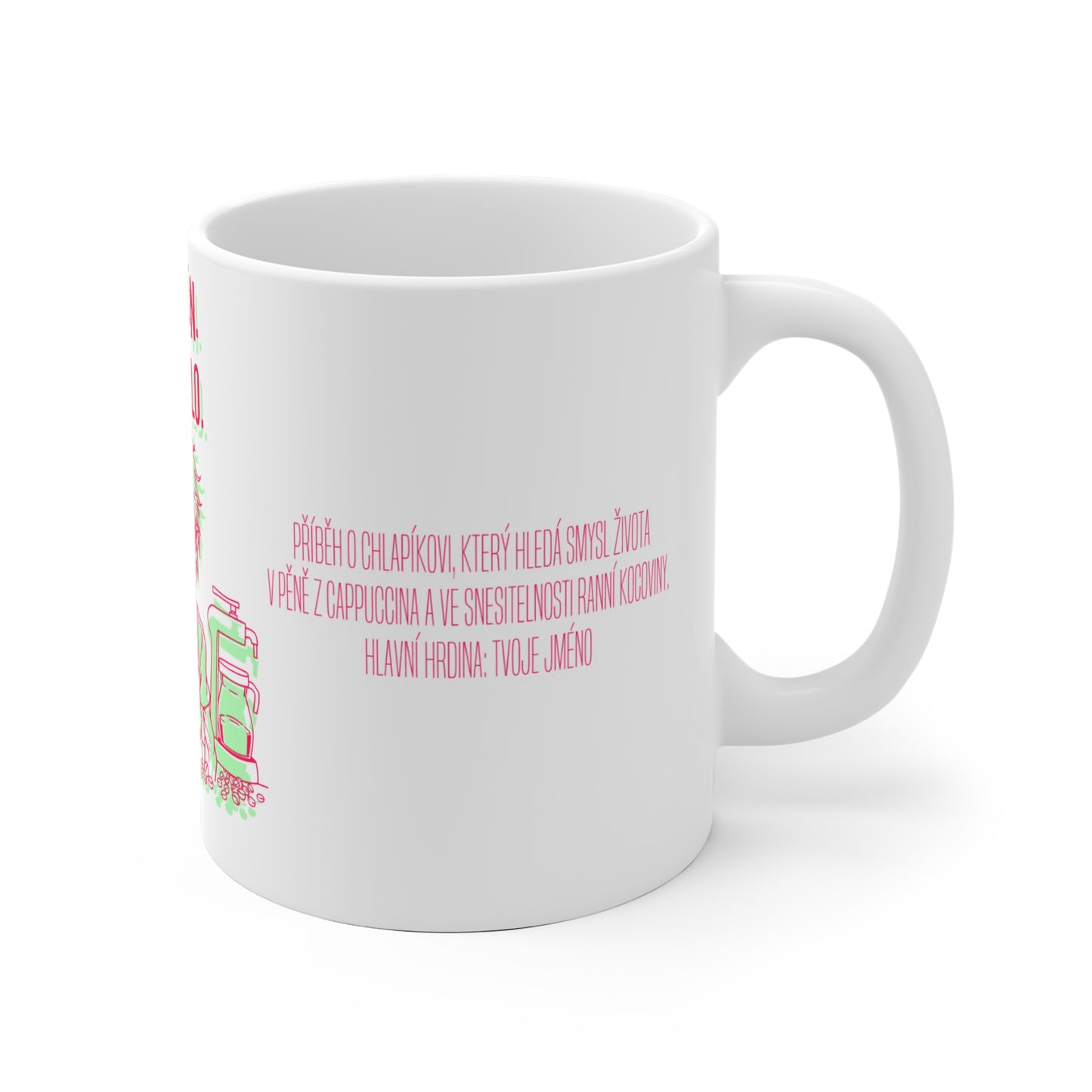 Hrnek pro baristu - Baristův ranní boj s realitou