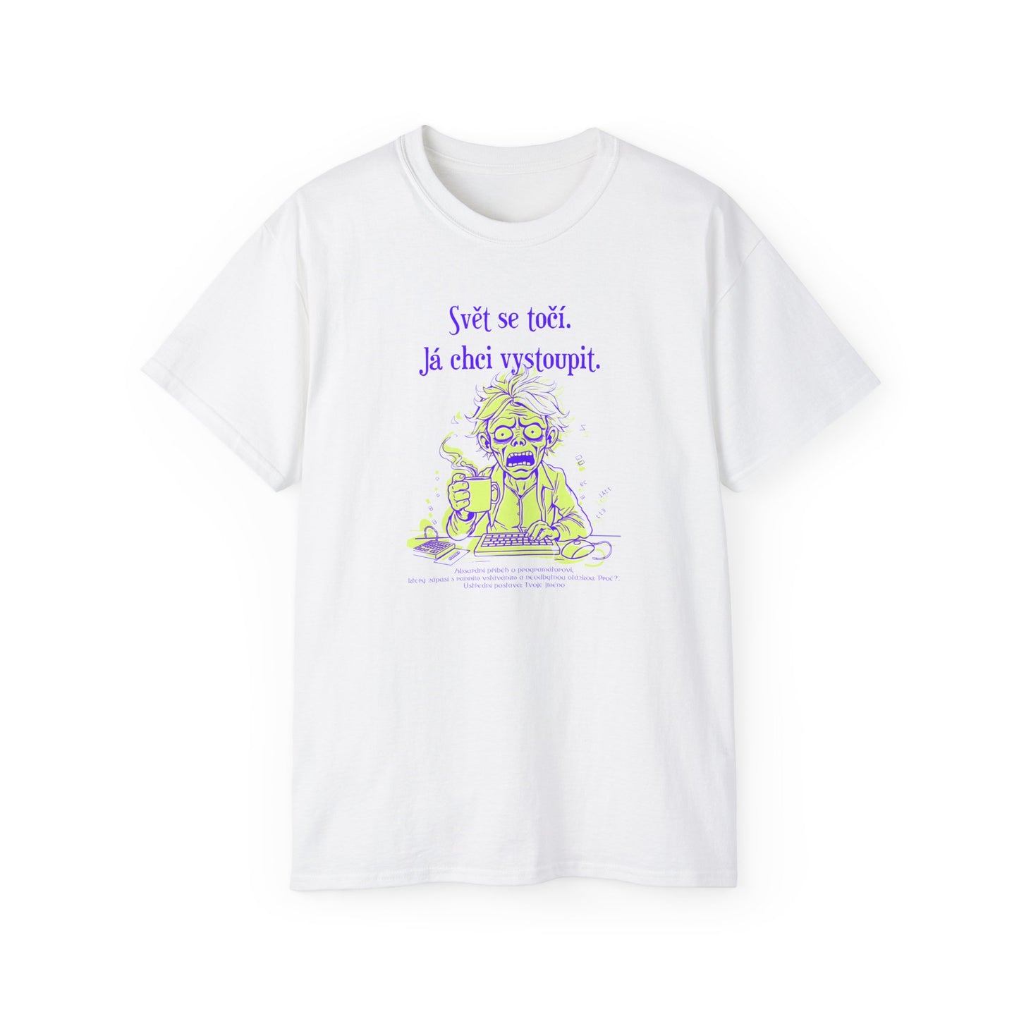 Tričko pro programátora - Ranní Peklo: Proč Vstávat?