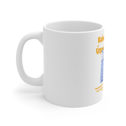 Hrneček pro strojvedoucího - Úsvit strojvedoucího. Káva v ruce. Úsměv v duši.