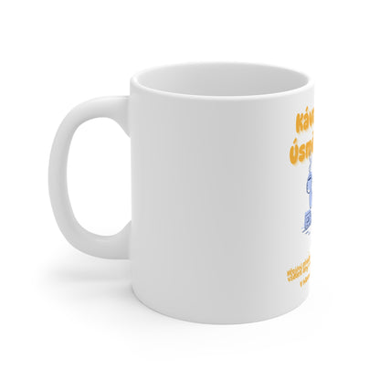 Hrnek pro logistika - Svítání logistiky: Káva v ruce. Úsměv v duši.