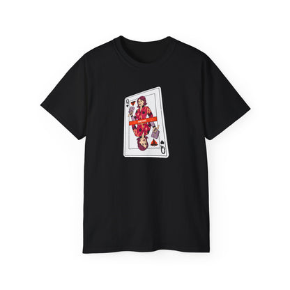 Tričko pro záchranářku - Karty na stole: Záchranářka Queen