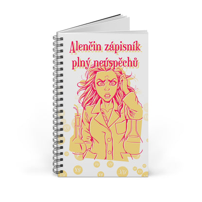 Zápisník pro chemičku - Zápisník chemicky šílených nezdarů