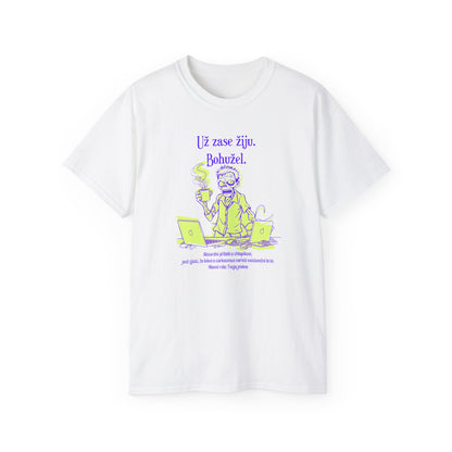 Tričko pro IT specialistu - Ranní Drama IT Experta