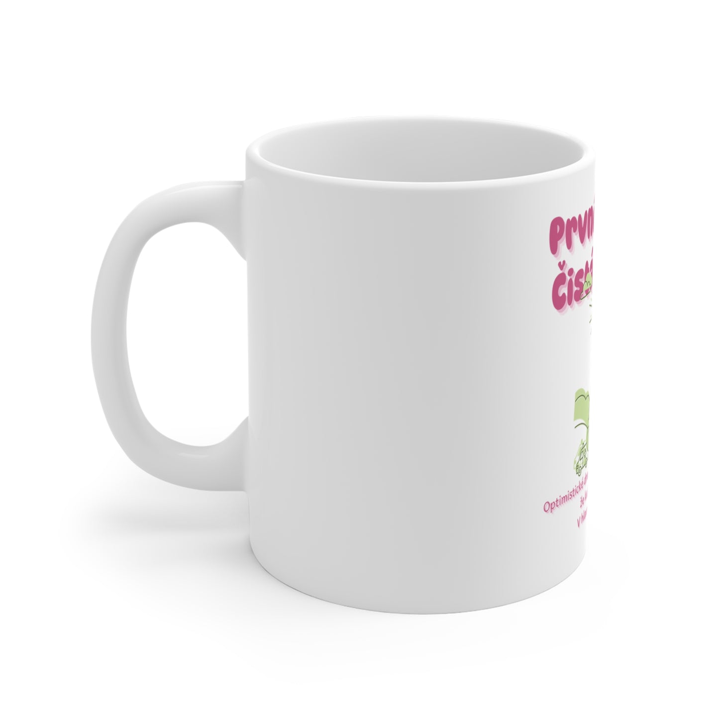 Hrnek pro záchranářku - První doušek. Čistá radost. Na scéně se záchranářkou