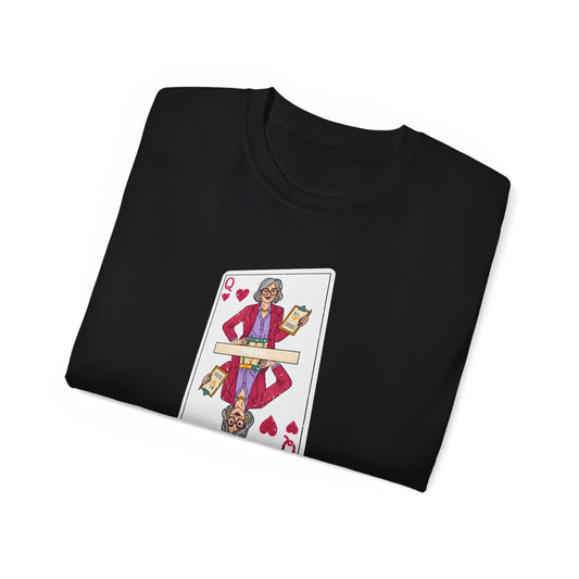 Tričko pro sociální pracovnici - Poker Queen: Sociální Pracovnice Edition