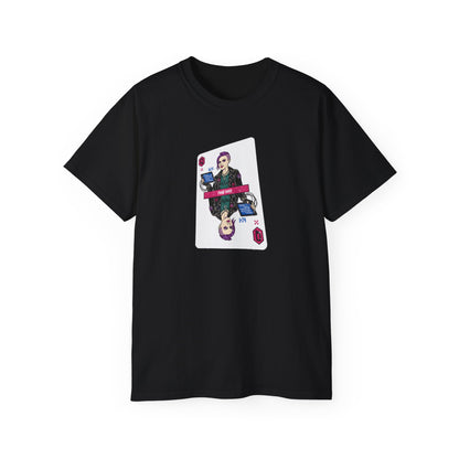 Tričko pro IT specialistku - Královna IT: Poker Face Edition