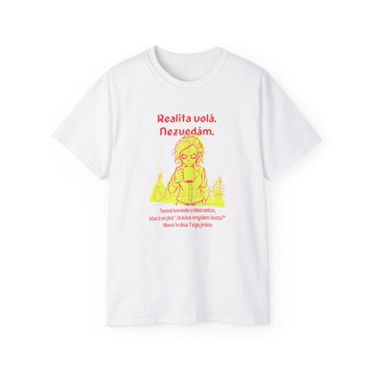 Tričko pro laborantku - Káva, Kafe, Existenciální Krize