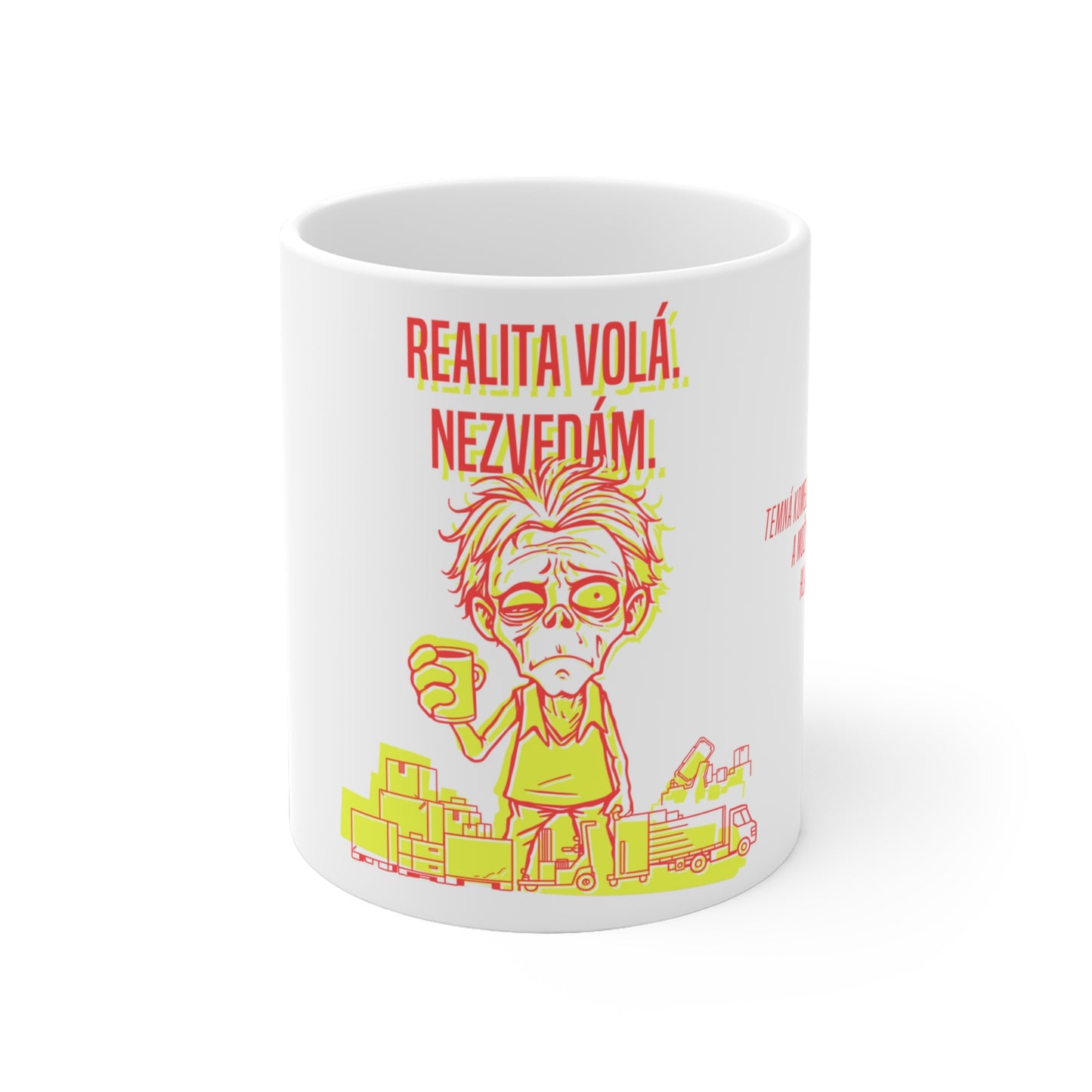 Hrnek pro logistika - Logistikova ranní groteska