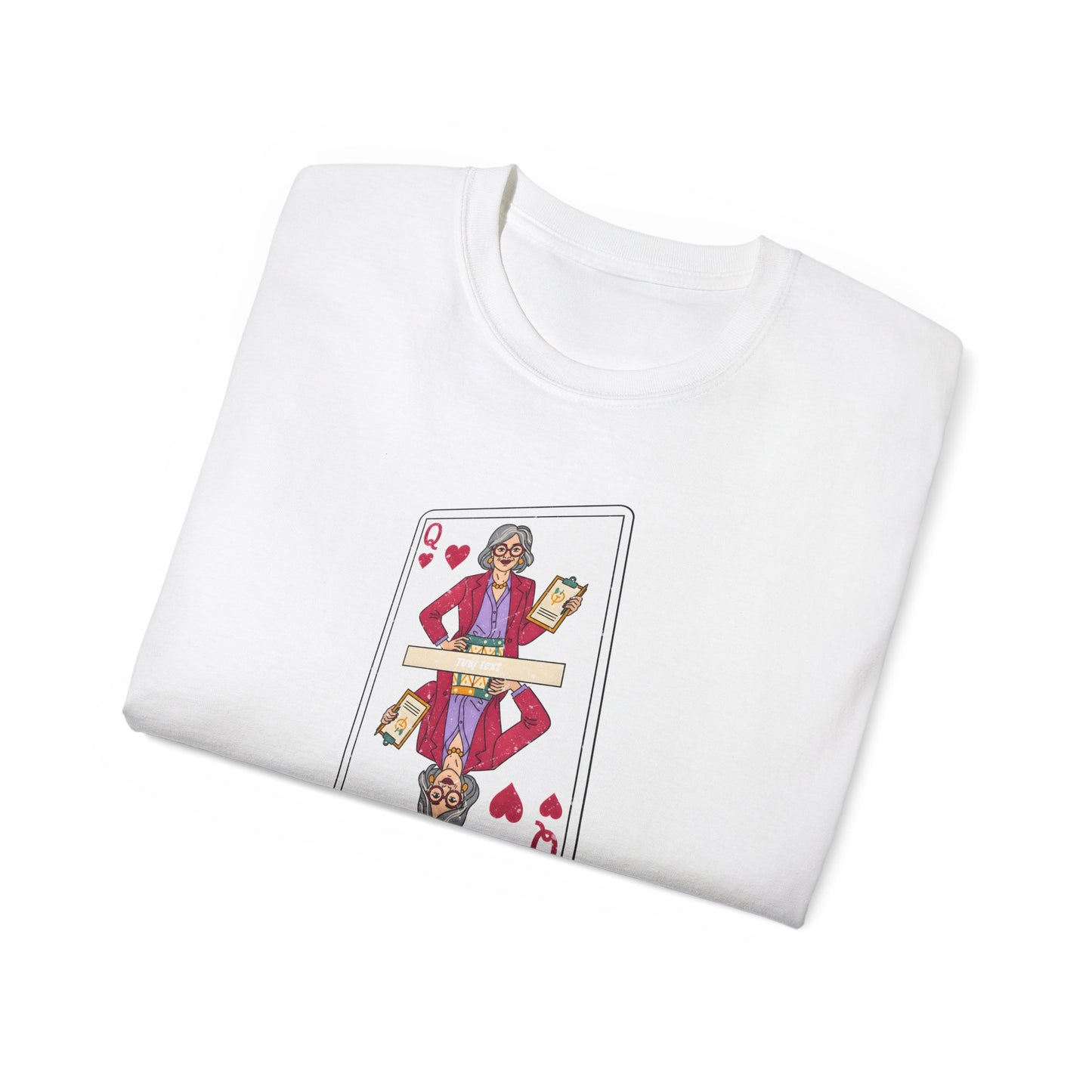 Tričko pro sociální pracovnici - Poker Queen: Sociální Pracovnice Edition