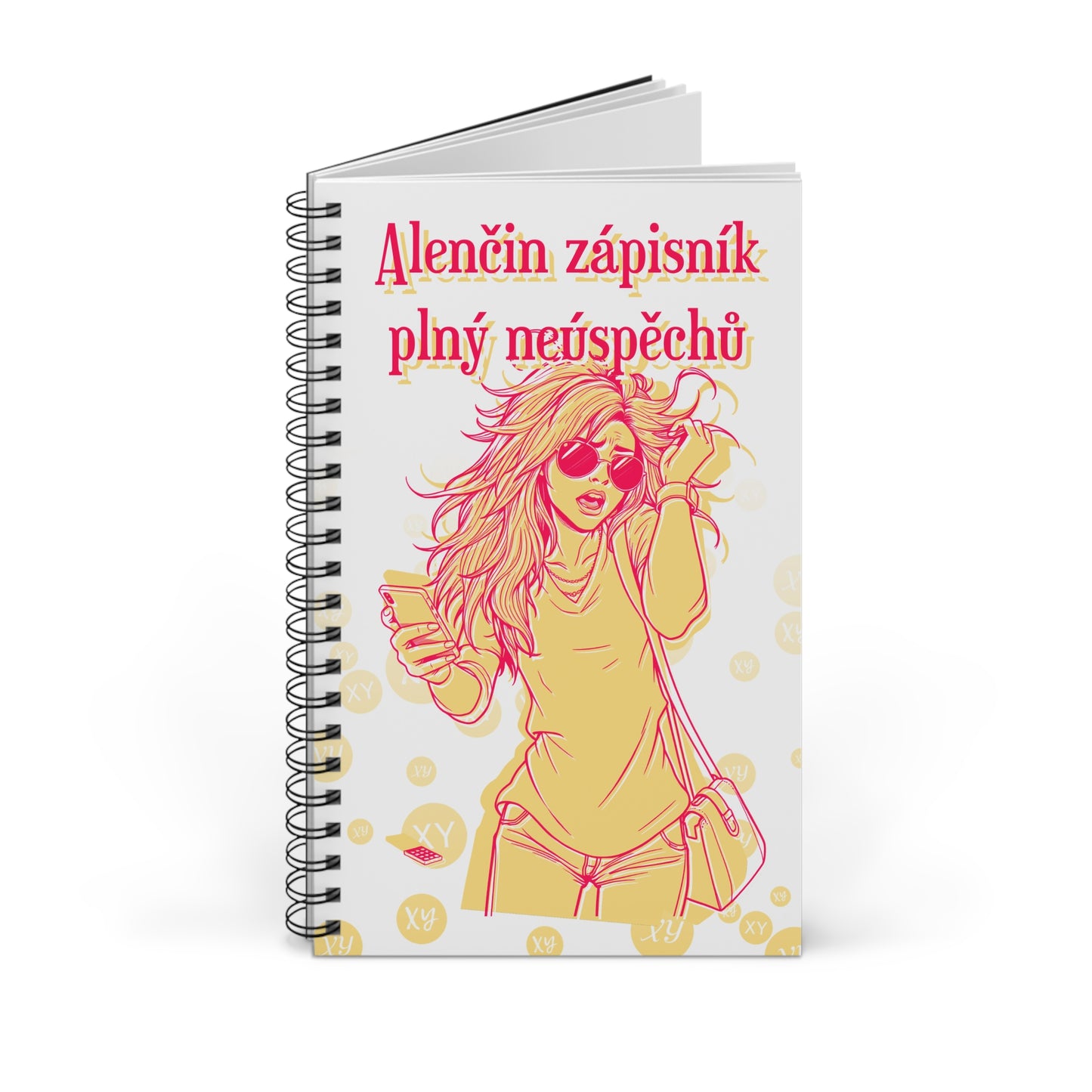 Zápisník pro influencerku - Zápisník trapasů pro influencerku