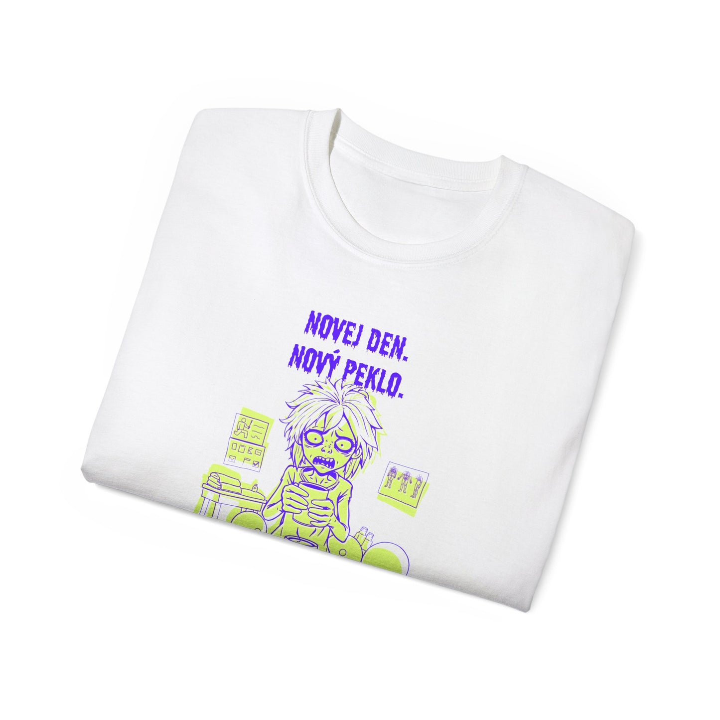 Tričko pro fyzioterapeutku - Ranní Peklo Terapeutky