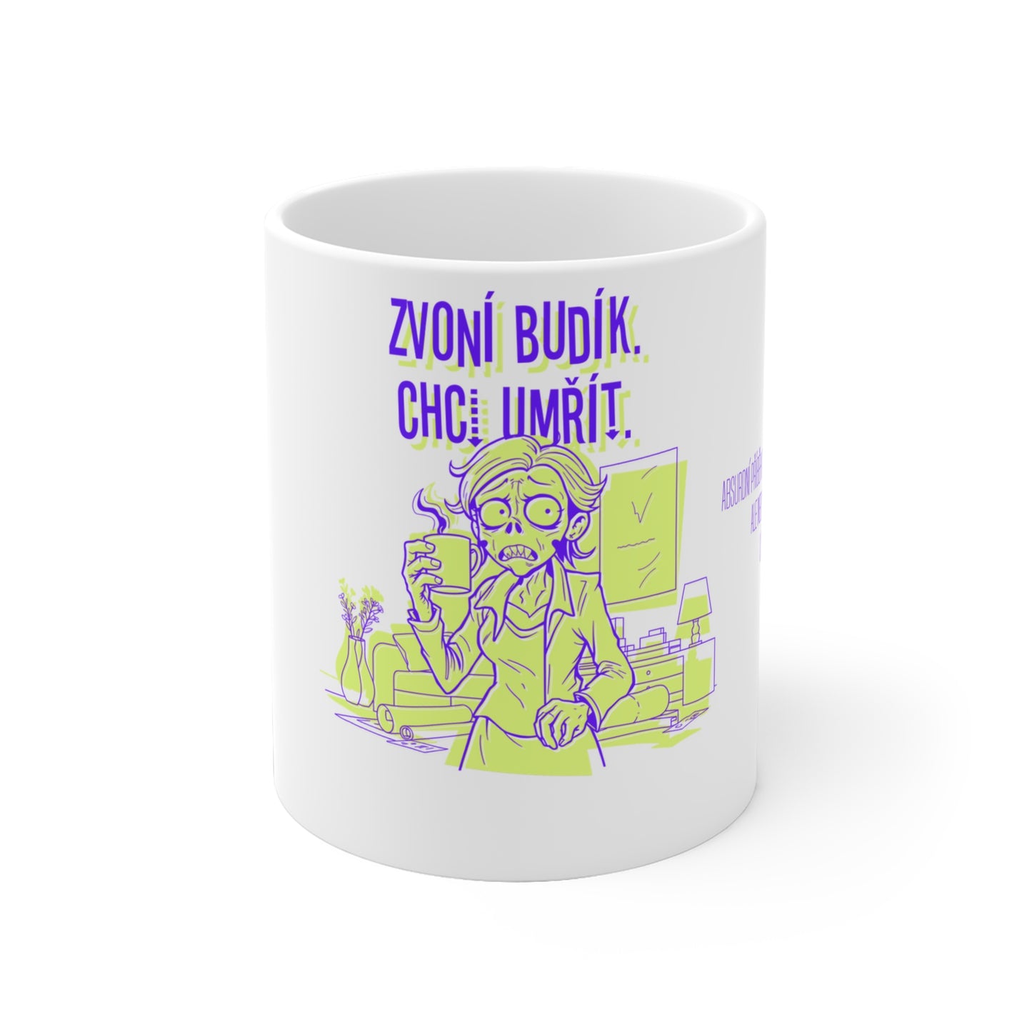 Hrneček pro interiérovou designérku - Designérčino chaotické zátiší