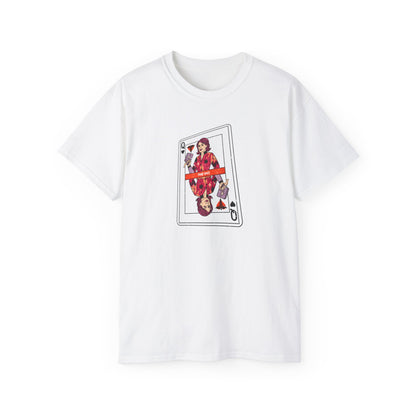 Tričko pro záchranářku - Karty na stole: Záchranářka Queen