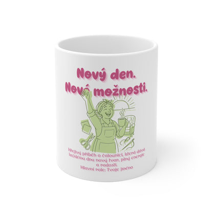 Hrneček pro čalounici - Probuzení čalounice: Nový den. Nové možnosti.