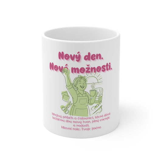 Hrneček pro čalounici - Probuzení čalounice: Nový den. Nové možnosti.