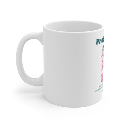 Hrneček pro e-shop manažerku - Úsvit e-shop manažerky: Probouzím se. Děkuju.