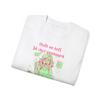 Tričko pro programátorku - Programátorka: Ráno a Krize