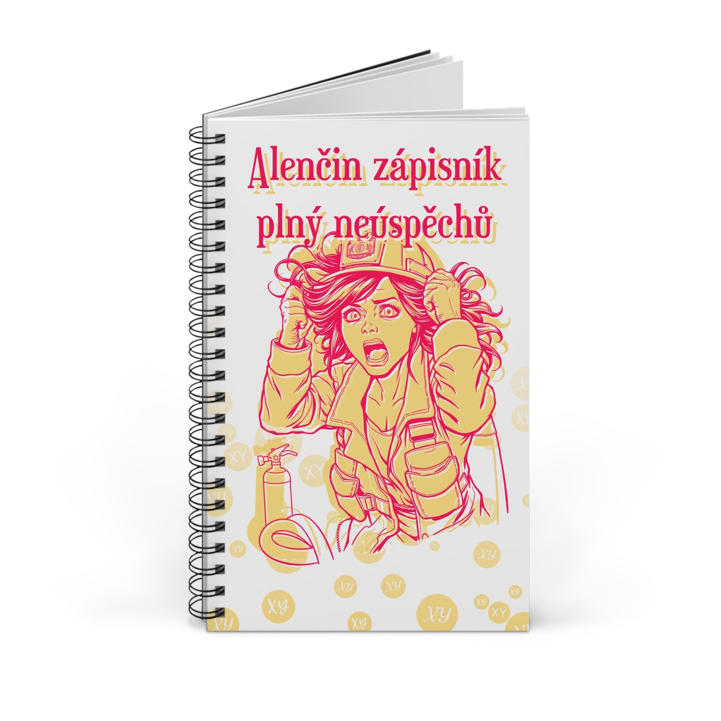 Zápisník pro hasičku - Zápisník požární pohromy pro hasičku