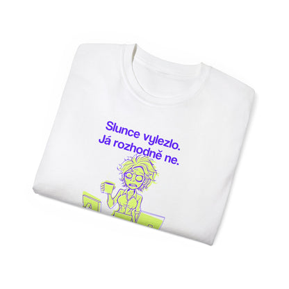 Tričko pro recepční - Ironické Ranní Peklo Tričko