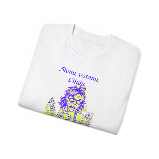 Tričko pro specialistku BOZP - Ranní Peklo Specialistky BOZP