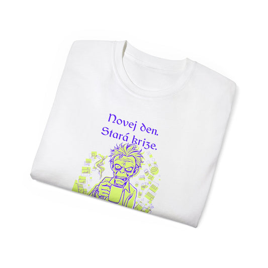 Tričko pro marketingového specialistu - Kafe, Krize, Kampaně