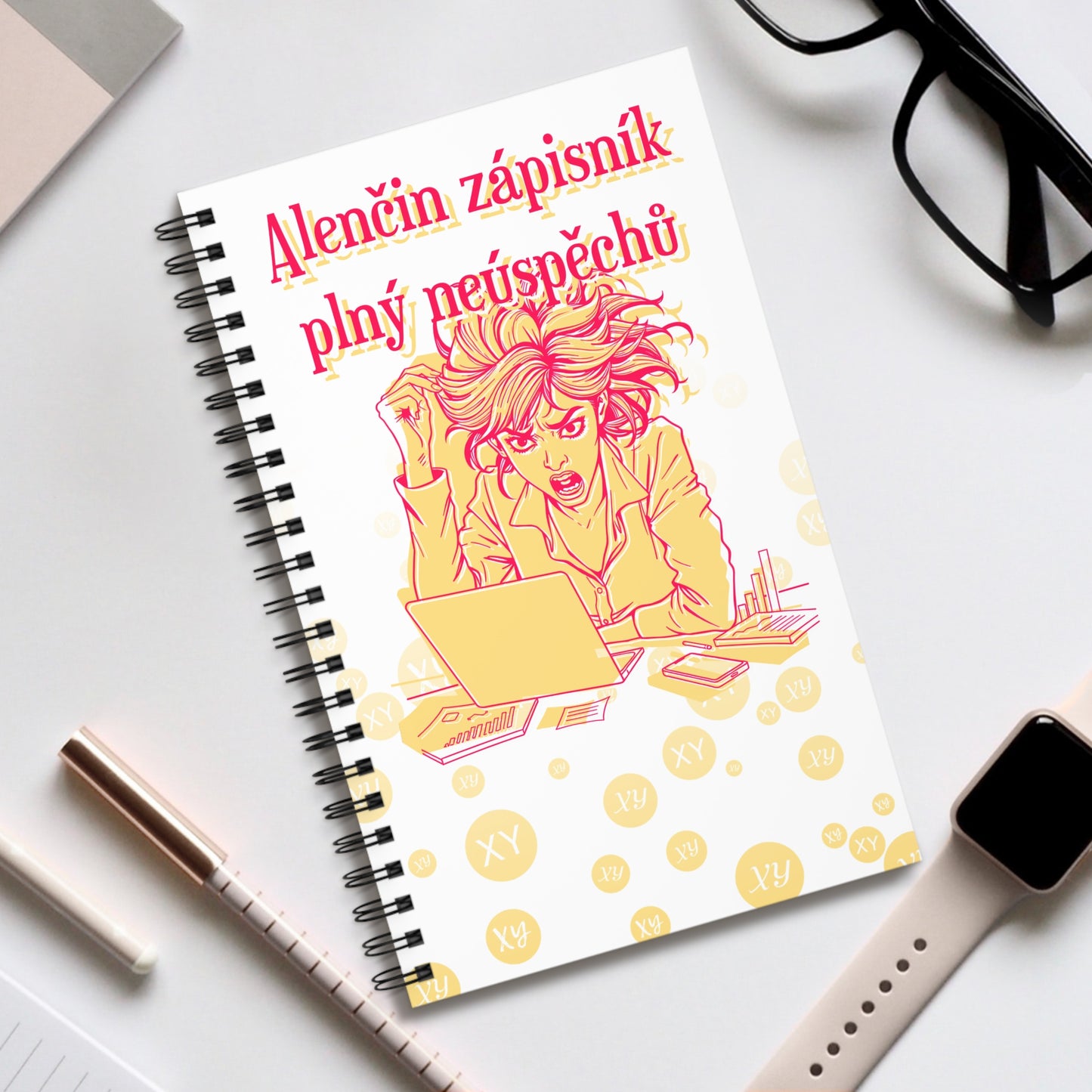 Zápisník pro marketingovou specialistku - Zápisník neúspěchů pro marketingovou specialistku