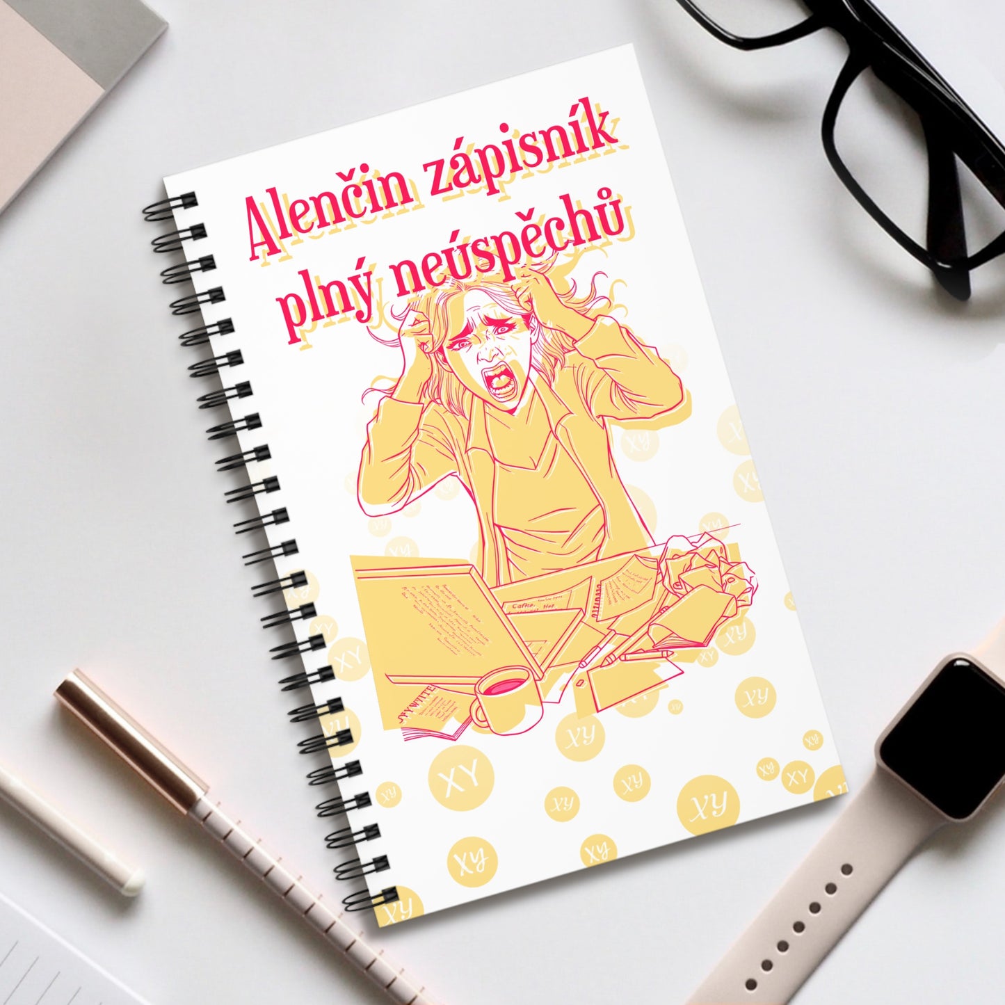 Zápisník pro copywriterku - Zápisník neúspěchů pro copywriterku