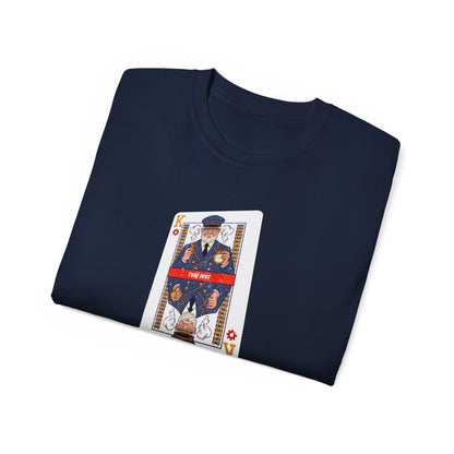 Tričko pro strojvedoucího - Strojvedoucí Král: Pokerové Eso v Rukávu